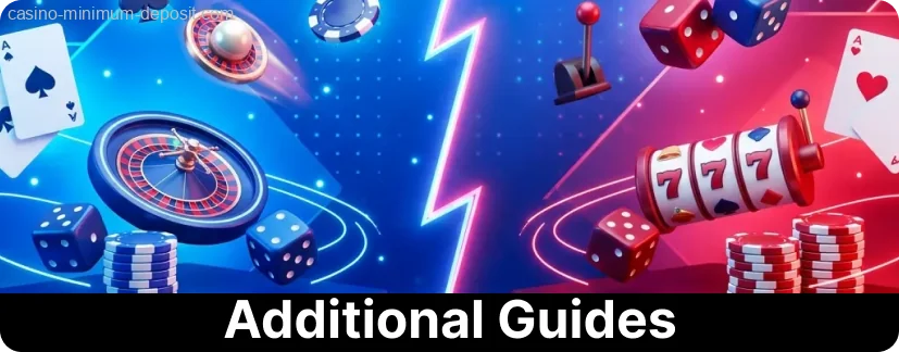 Access complete gambling comparison guides featured on casino-minimum-deposit.com