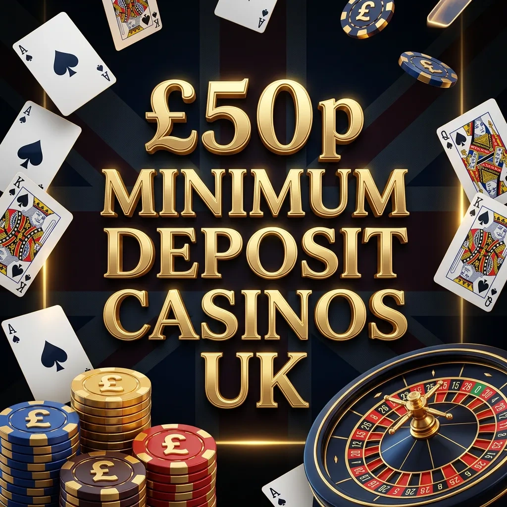 Top Online Casinos with a Minimum Deposit of 50p in the UK